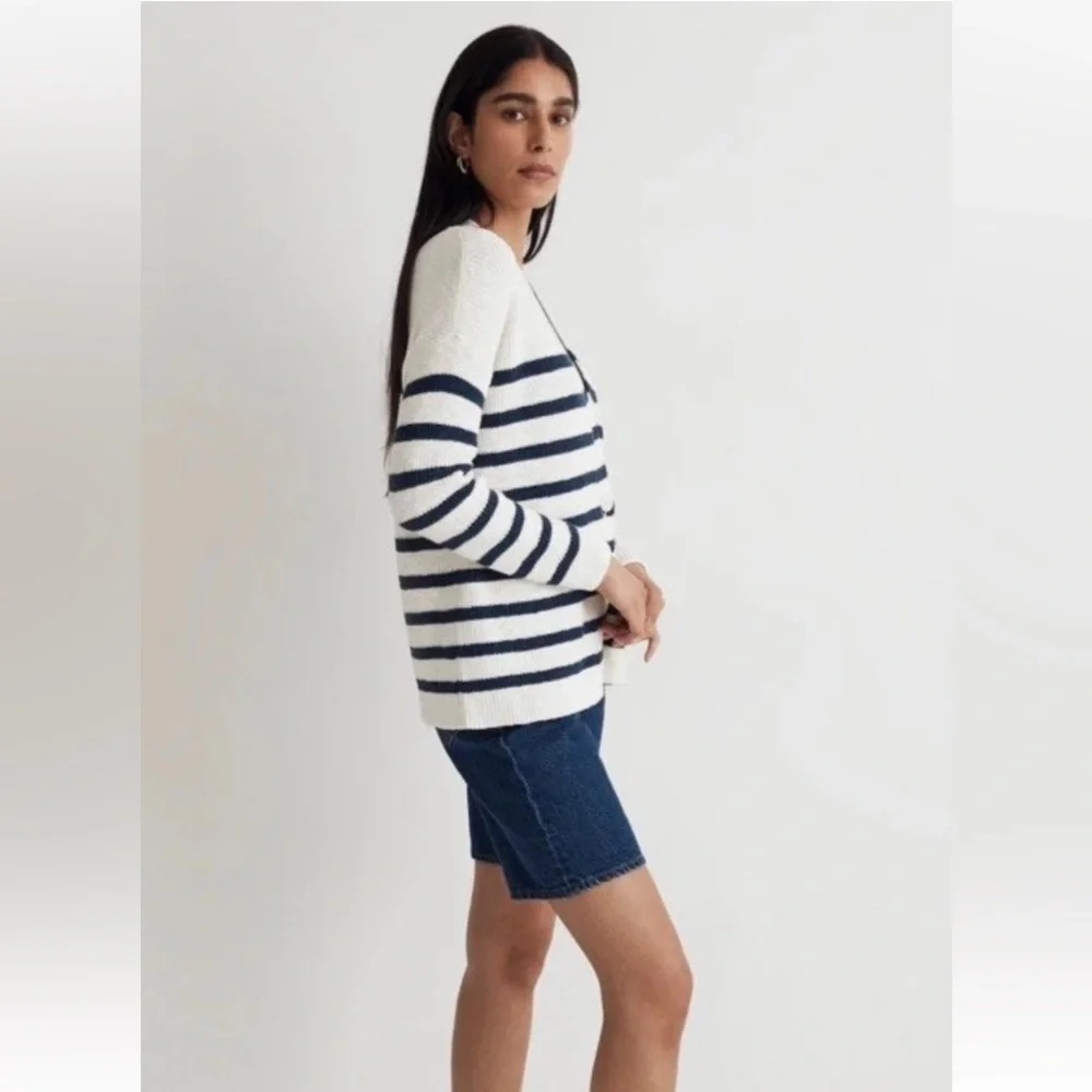 SOLD ON VINTED Madewell V-Neck Button-Front Long Cardigan - Picture 4 of 13